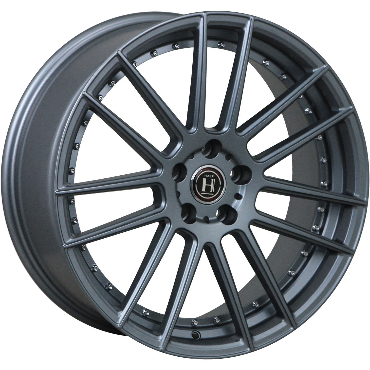 Диски Harp Y-07 8.5 R20 PCD:5/114.3 ET:40 DIA:74.1 Gunmetal-Gray (9190927)  в СПб | Купить в интернет-магазине Kolesa812.ru