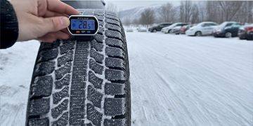Какое давление должно быть в шинах зимой