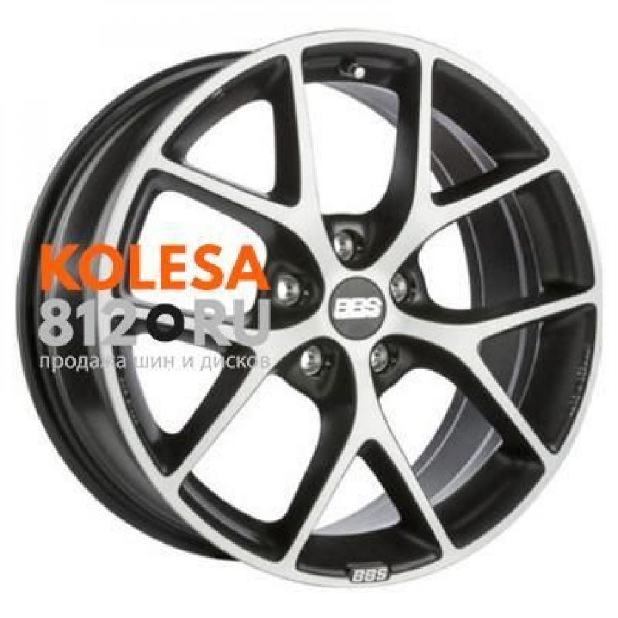 Диски BBS SR 8 R18 PCD:5/100 ET:48 DIA:70 Satin Himalaya Grey (WHS095572) в  СПб | Купить в интернет-магазине Kolesa812.ru