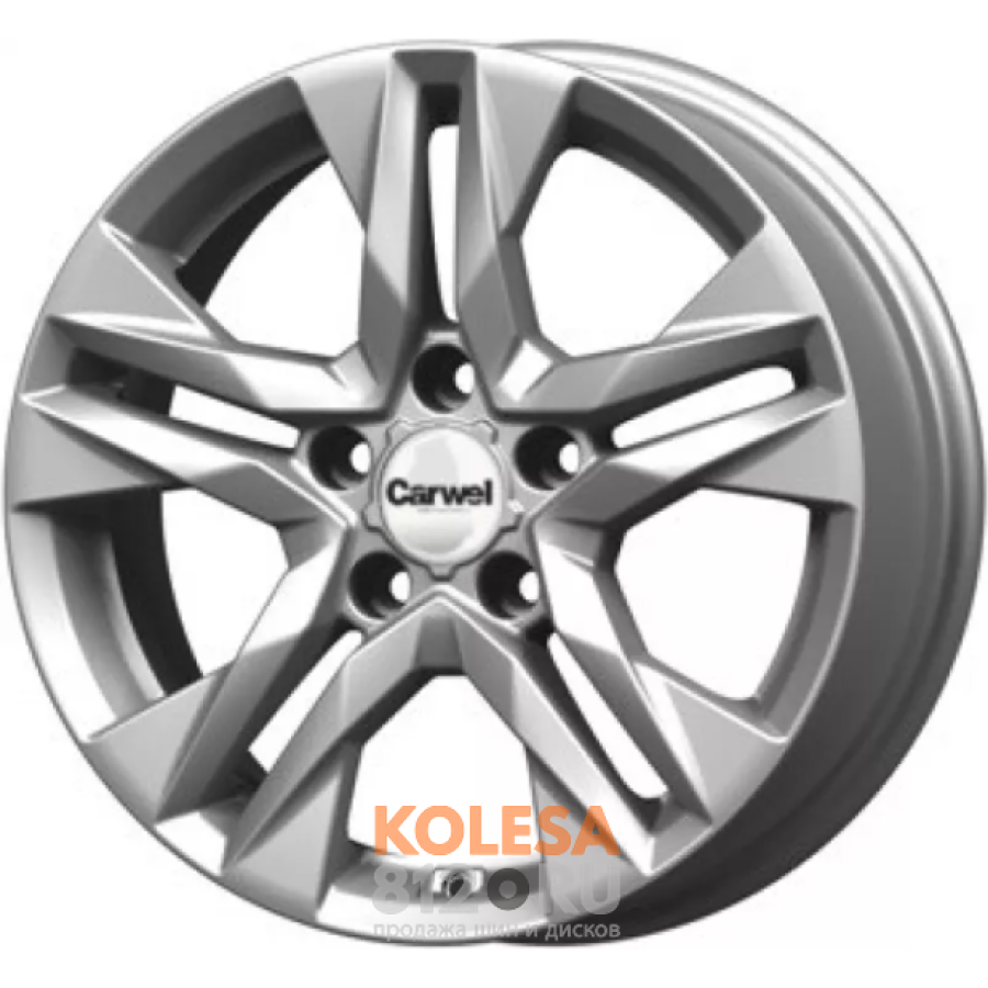 Carwel Имарка 6.5x16 5*114.3 ET40 DIA60.1 BL Литой