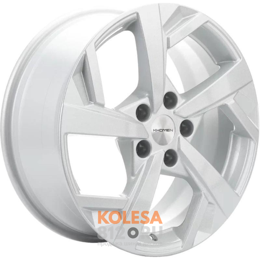 Khomen KHW 1712 7x17 5*112 ET43 DIA57.1 F-Silver Литой