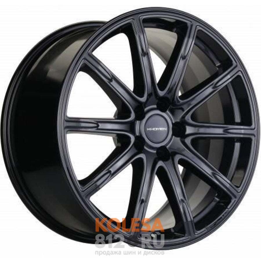 Khomen KHW 1903 8.5x19 5*112 ET25 DIA66.6 Black Литой