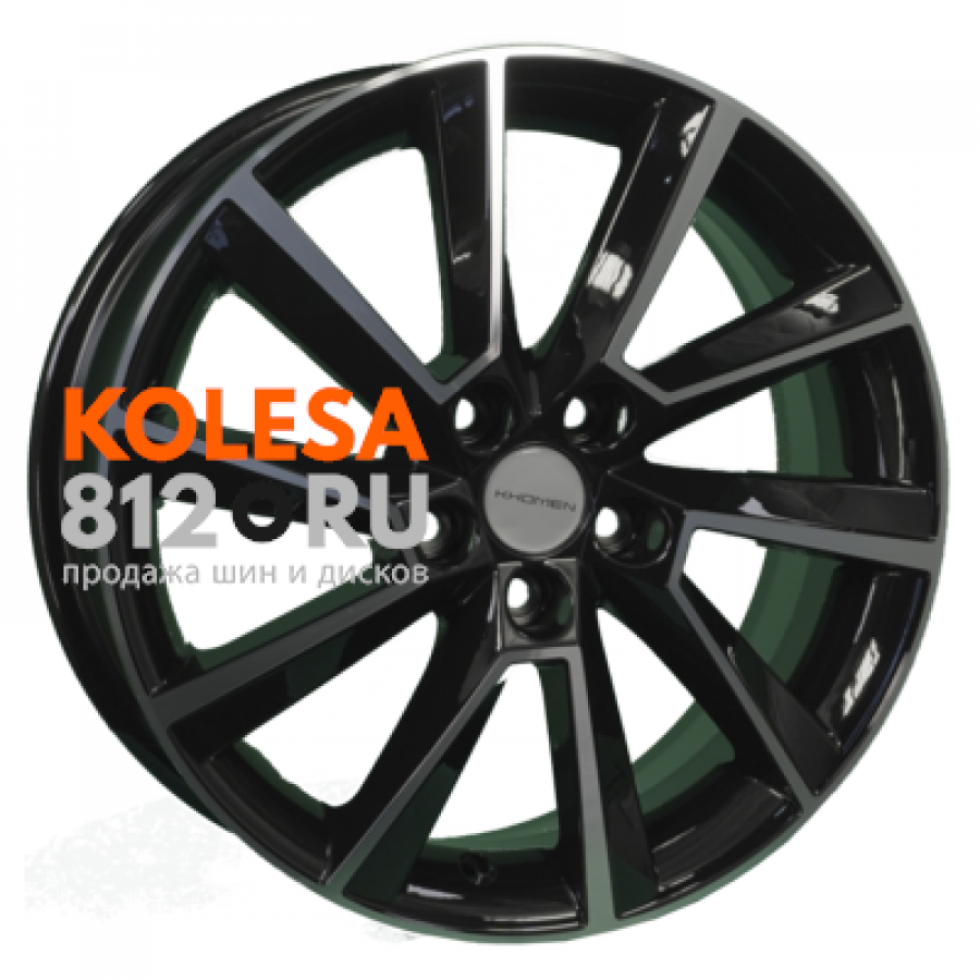 Диски Khomen Wheels KHW1604 (Aveo) 6 R16 PCD:5/105 ET:39 DIA:56.6 Black-FP  (WHS512583) в СПб | Купить в интернет-магазине Kolesa812.ru