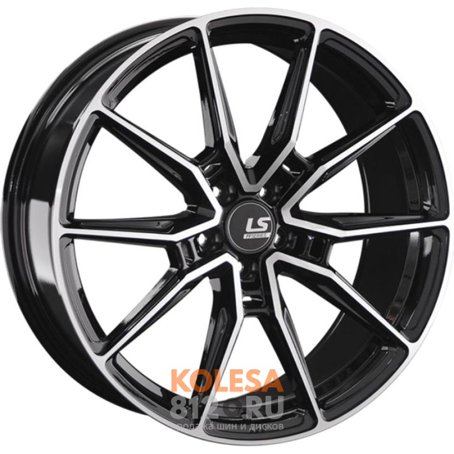 LS FlowForming RC58 9x20 5*112 ET35 DIA66.6 BKF Литой