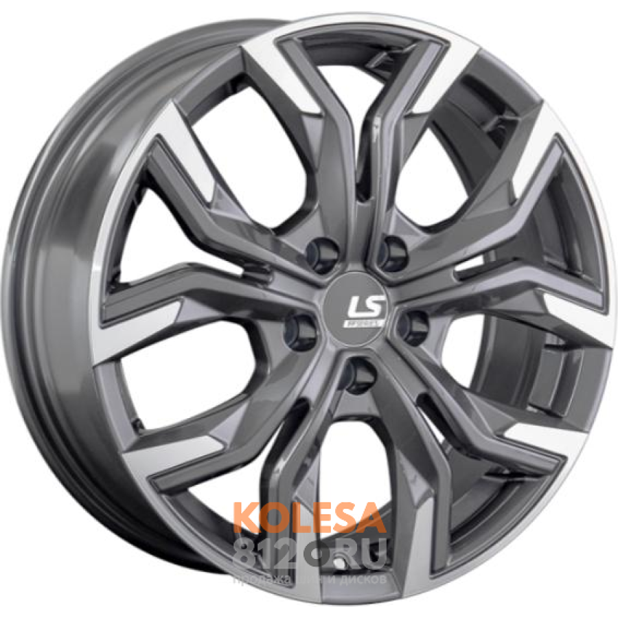 LS FlowForming RC92 8x19 5*112 ET45 DIA66.6 GMF Литой