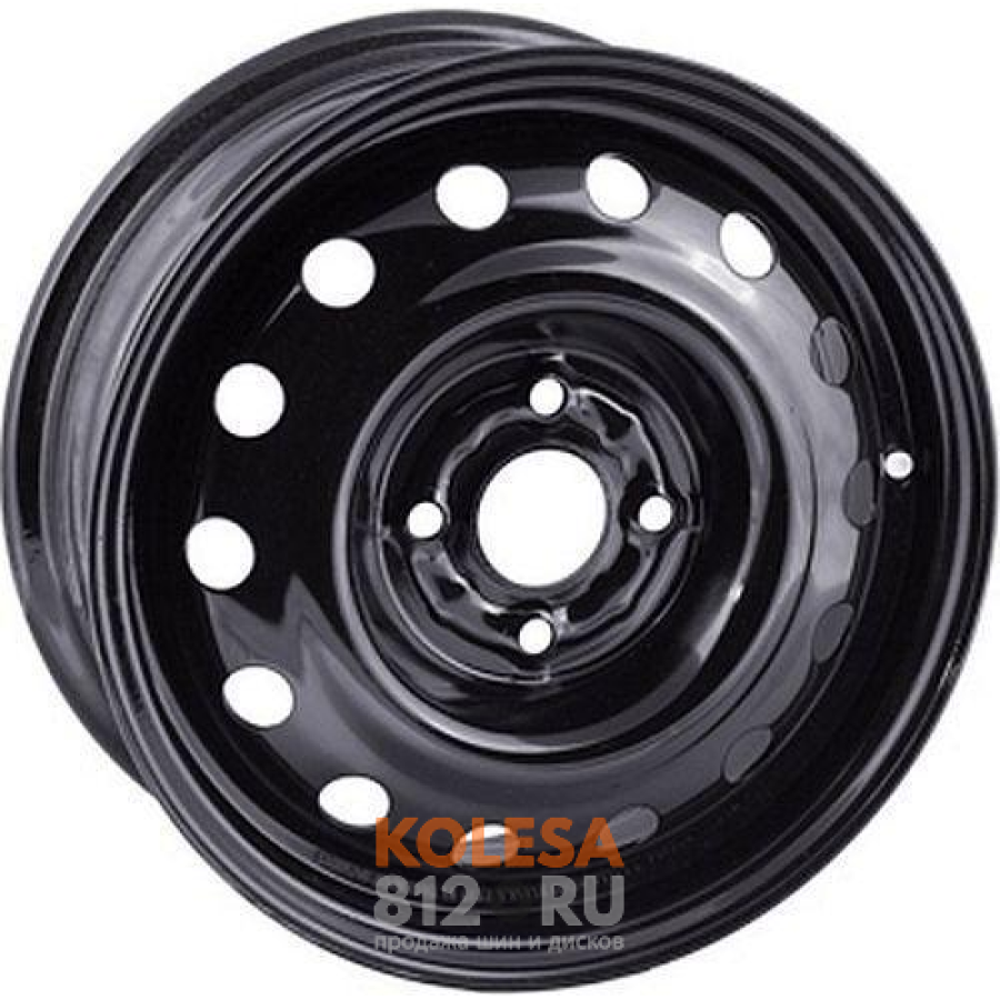 Trebl X40952 P 6.5x16 5*108 ET40 DIA54.1 Black Штампованный