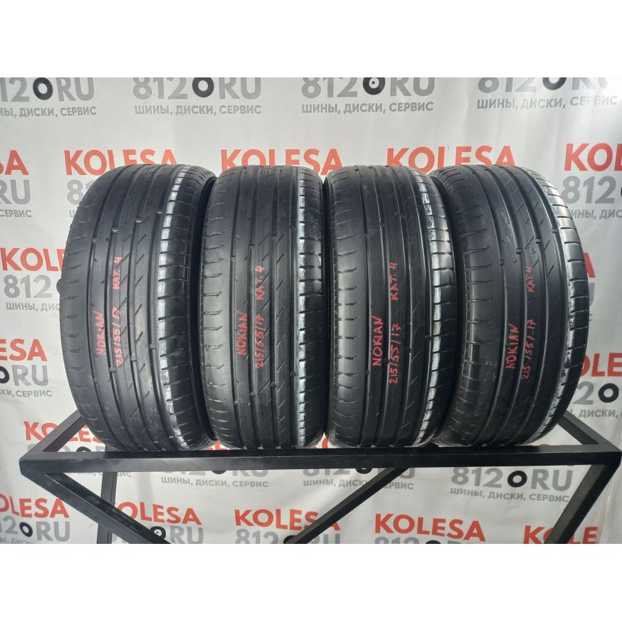 Летние шины б\у R17 215/55 98V XL Nokian Hakka Black Летние шины б\у R17 215/55 98V XL Nokian Hakka Black