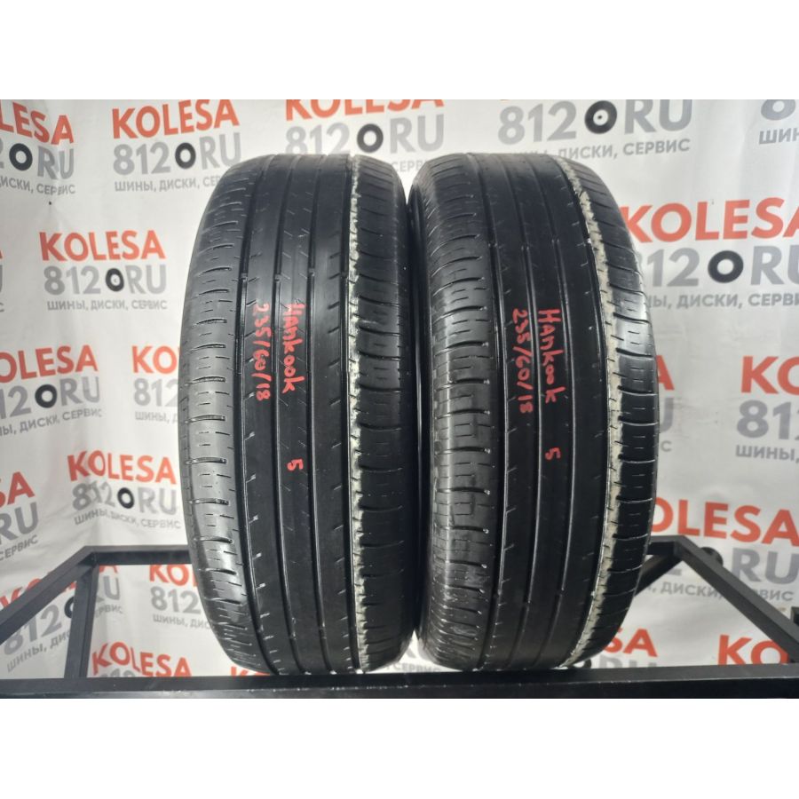 Летние  шины б\у R18 235/60 103H  Hankook Kinergy AS EV