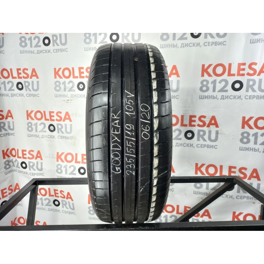 Летние  шины б\у R19 235/55 105V  Goodyear Eagle F1 Asymmetric 3