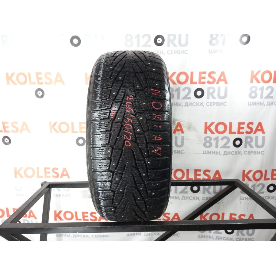 Зимние шипованные шины б\у R20 265/50 111T XL Nokian Hakkapeliitta 7 SUV Зимние шипованные шины б\у R20 265/50 111T XL Nokian Hakkapeliitta 7 SUV