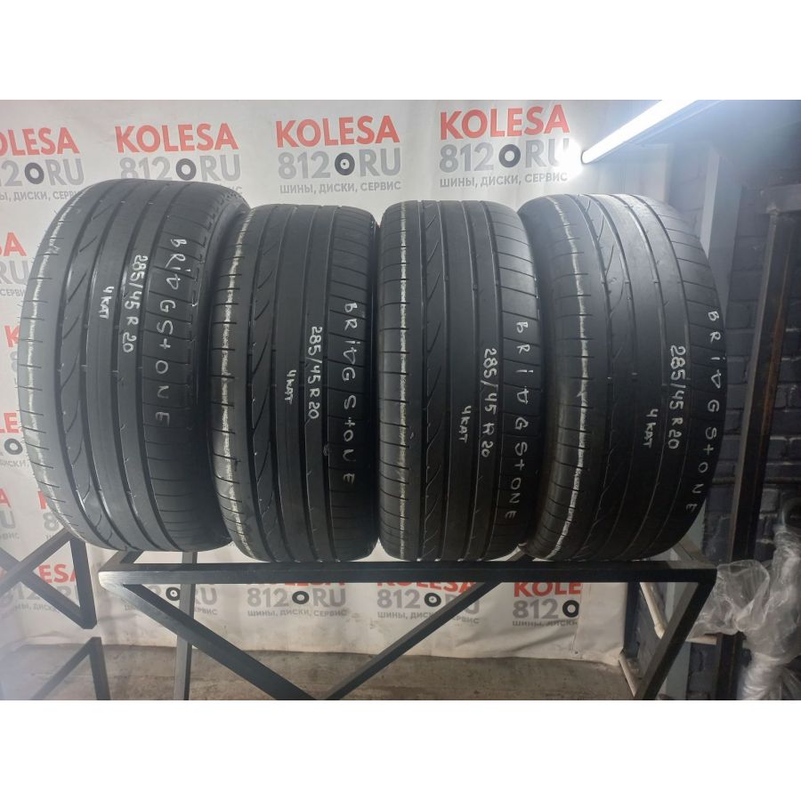 Летние  шины б\у R20 285/45 112Y  Bridgestone Dueler HP Sport