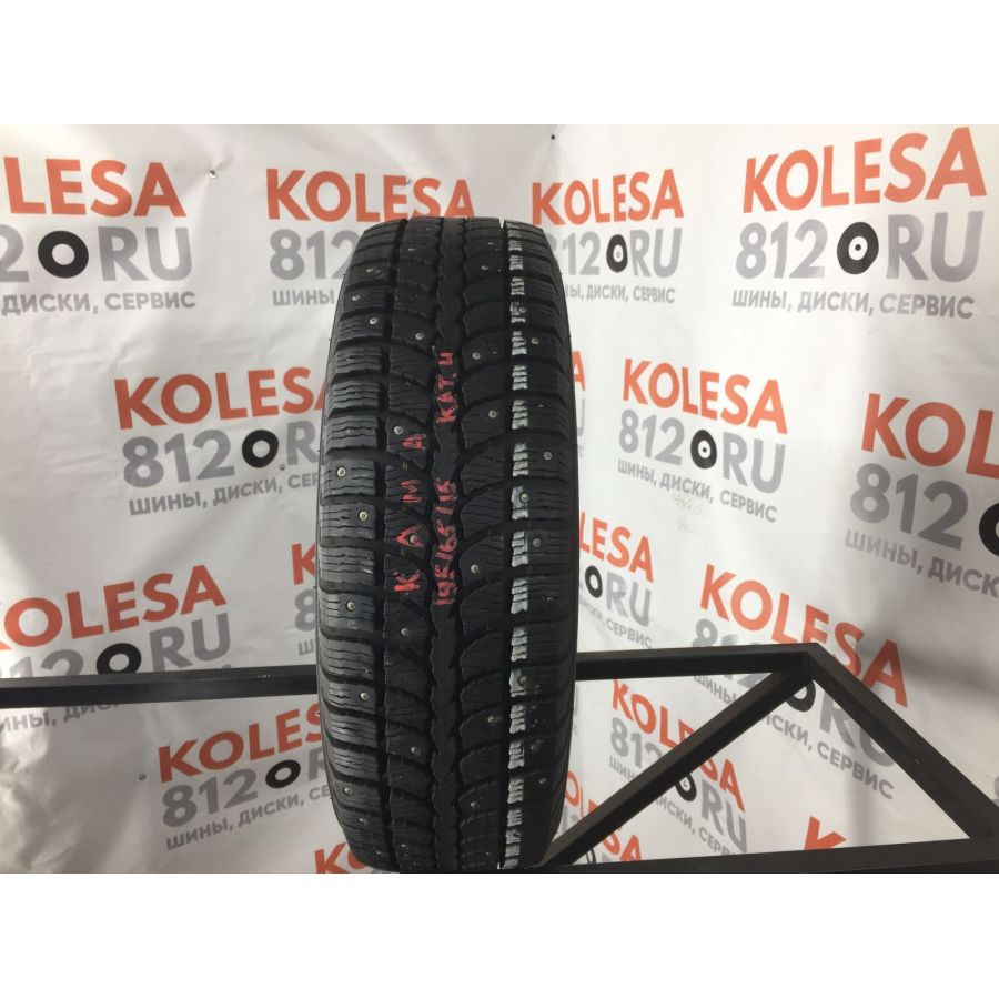 Зимние шипованные шины б\у R15 195/65 91Q Кама 505 Irbis Зимние шипованные шины б\у R15 195/65 91Q Кама 505 Irbis