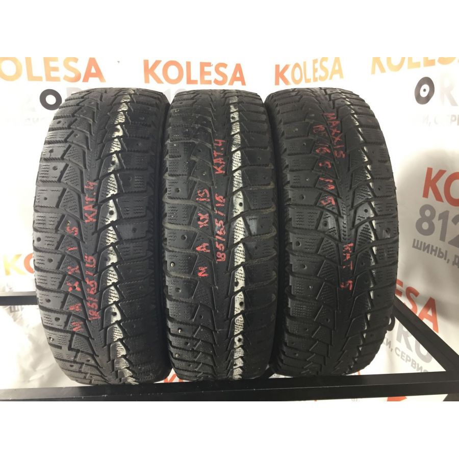 Зимние шипованные шины б\у R15 185/65 88Т  Maxxis Presa Spike MA-SLW