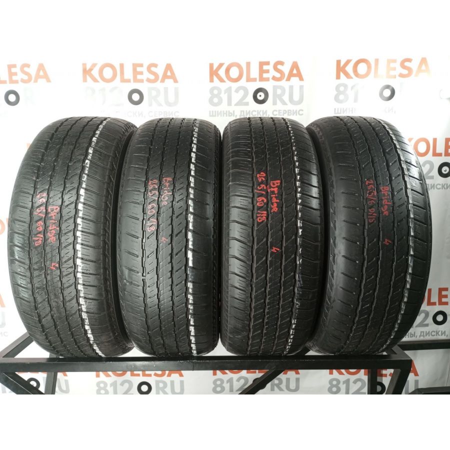 Летние  шины б\у R18 265/60 110H  Bridgestone Dueler H/T 684 II