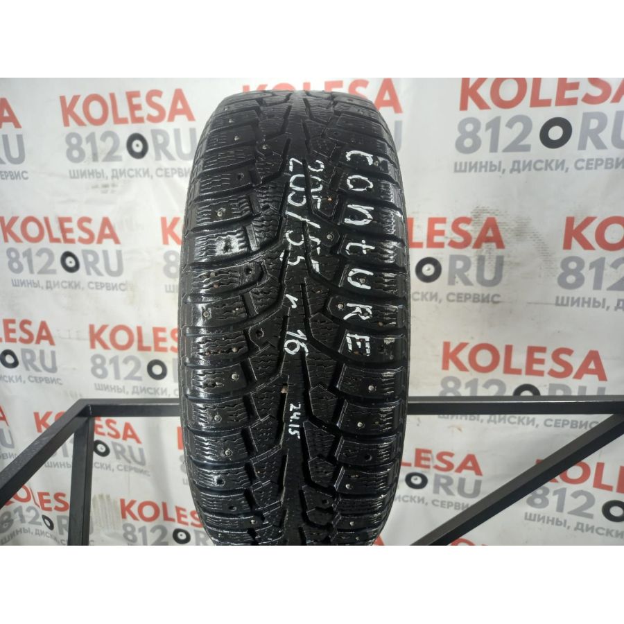 Зимние шипованные шины б\у R16 205/55 91T  Contyre Arctic Ice 2