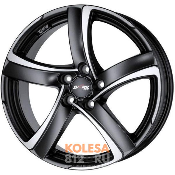 Alutec Shark racing black front polished