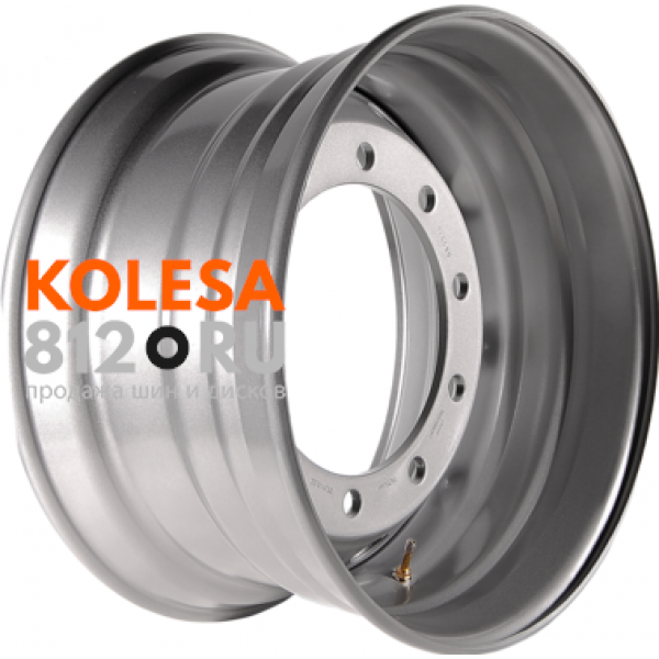 Asterro 10/335/281/0 14 R19.5 PCD:10/335 ET:0 DIA:281 silver