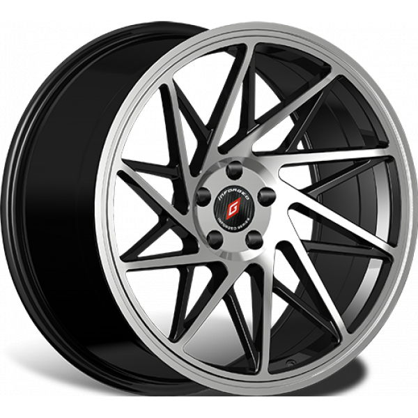 Inforged IFG35 8 R19 PCD:5/114.3 ET:45 DIA:67.1 Black Machined