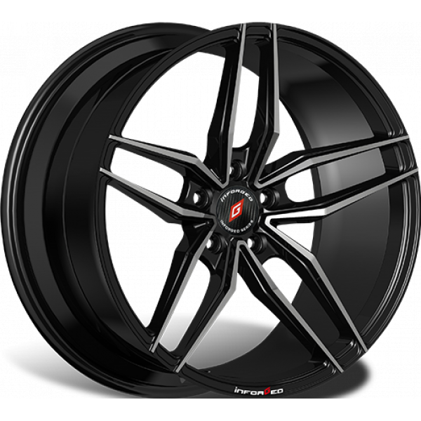 Inforged IFG37 8 R18 PCD:5/108 ET:45 DIA:63.3 Black Machined