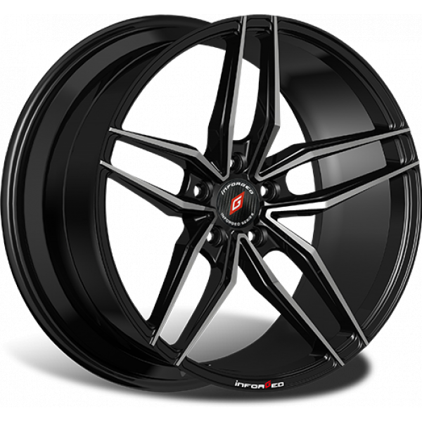 Inforged IFG37 8 R18 PCD:5/112 ET:40 DIA:57.1 Black Machined