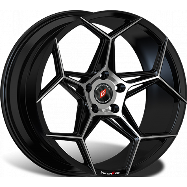 Inforged IFG40 9 R19 PCD:5/112 ET:42 DIA:66.6 Black Machined