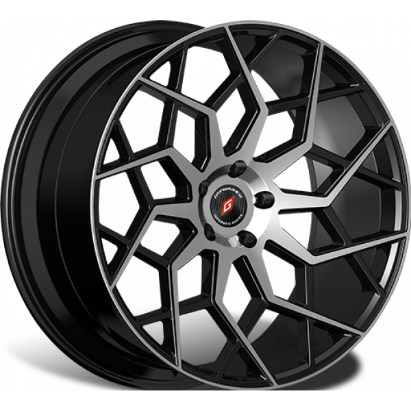 Inforged IFG42 10 R20 PCD:5/112 ET:42 DIA:66.6 Black Machined