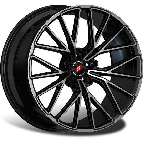 Inforged IFG57 8 R18 PCD:5/108 ET:33 DIA:60.1 Black Machined