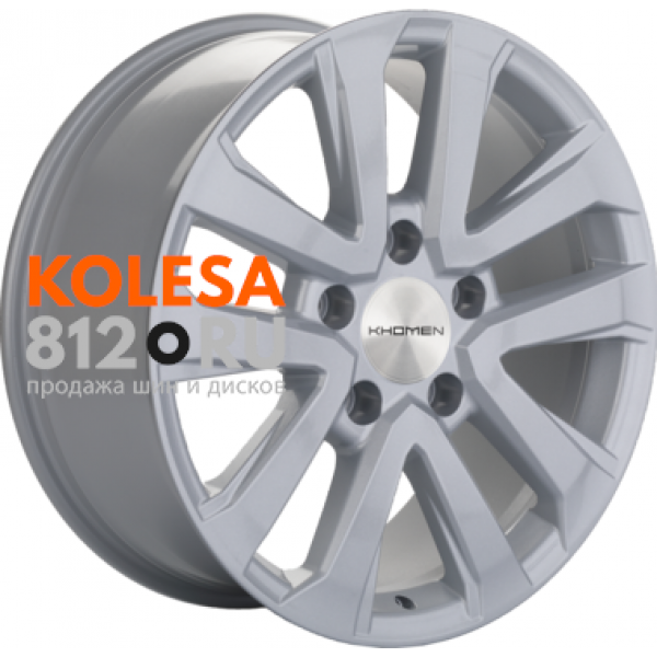 Khomen Wheels KHW2003 (LX570/LC100/LC200) 8.5 R20 PCD:5/150 ET:60 DIA:110.1 F-Silver