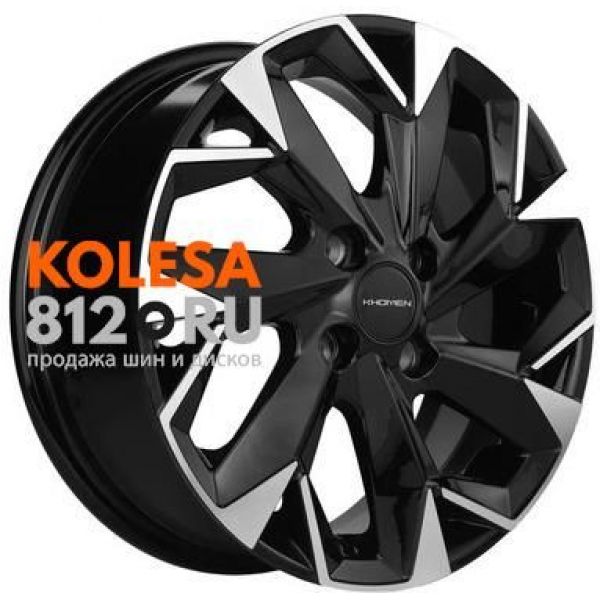 Khomen Wheels KHW1402 5.5 R14 PCD:4/100 ET:46 DIA:54.1 Black-FP