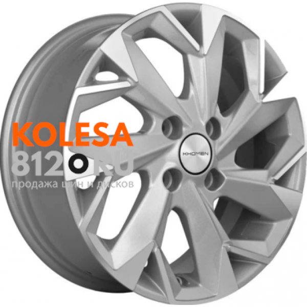 Khomen Wheels KHW1402 5.5 R14 PCD:4/100 ET:43 DIA:60.1 F-Silver-FP