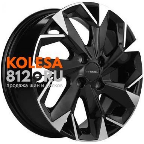 Khomen Wheels KHW1402 5.5 R14 PCD:4/100 ET:43 DIA:67.1 Black-FP