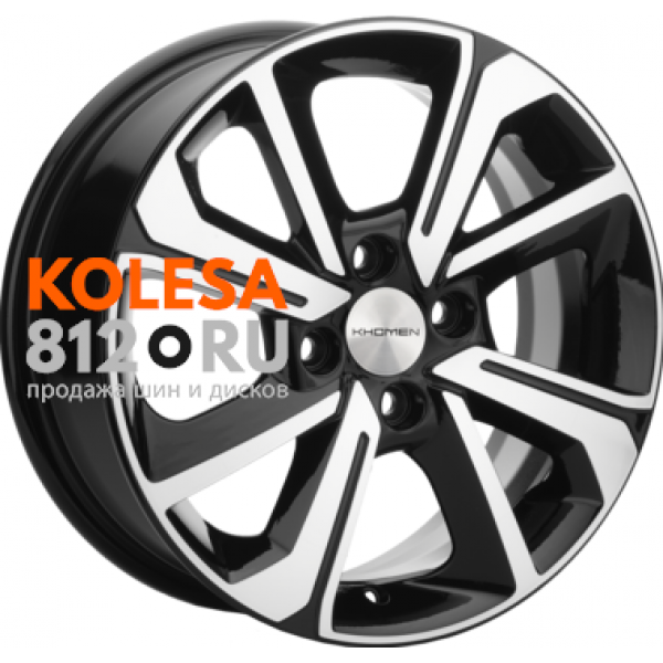 Khomen Wheels KHW1501 6 R15 PCD:4/98 ET:36 DIA:58.6 Black-FP