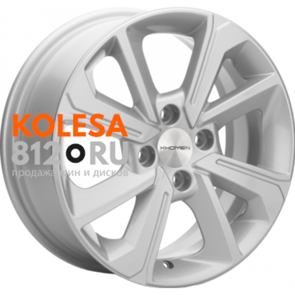 Khomen Wheels KHW1501 6 R15 PCD:4/98 ET:36 DIA:58.6 F-Silver