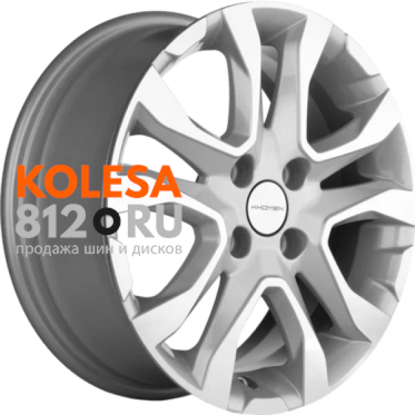 Khomen Wheels KHW1503 (Vesta) 6 R15 PCD:4/100 ET:50 DIA:60.1 F-Silver-FP