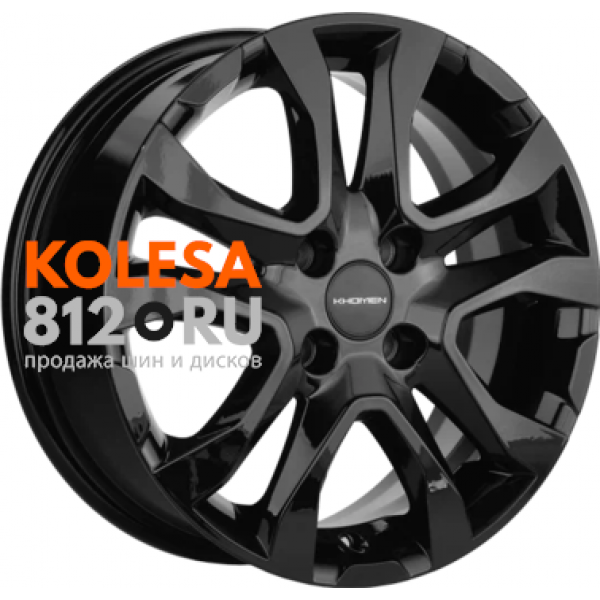 Khomen Wheels KHW1503 6 R15 PCD:4/100 ET:50 DIA:60.1 black