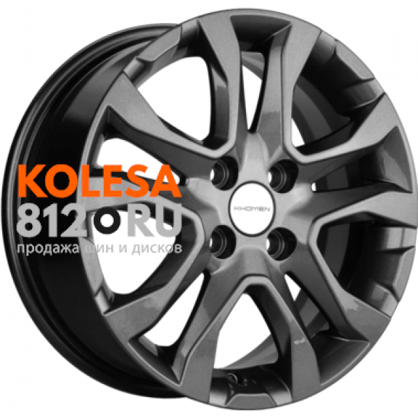 Khomen Wheels KHW1503 6 R15 PCD:4/100 ET:40 DIA:60.1 Gray