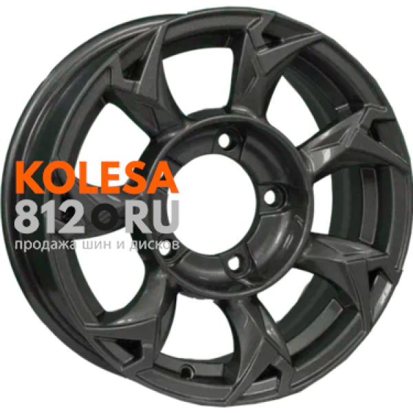 Khomen Wheels KHW1505 5.5 R15 PCD:5/139.7 ET:5 DIA:108.1 Gray
