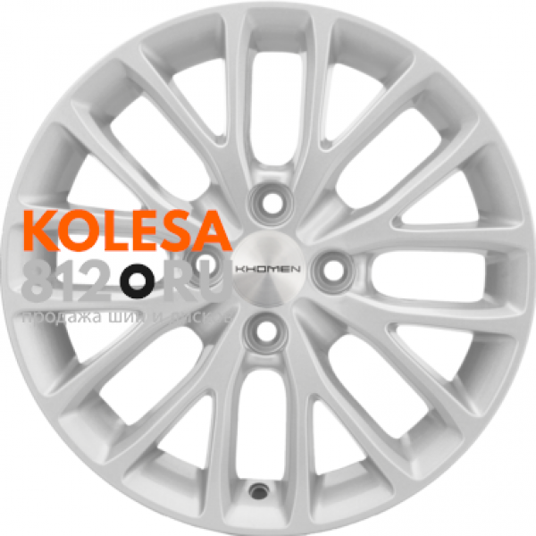 Khomen Wheels KHW1506 6 R15 PCD:4/98 ET:36 DIA:58.6 F-Silver
