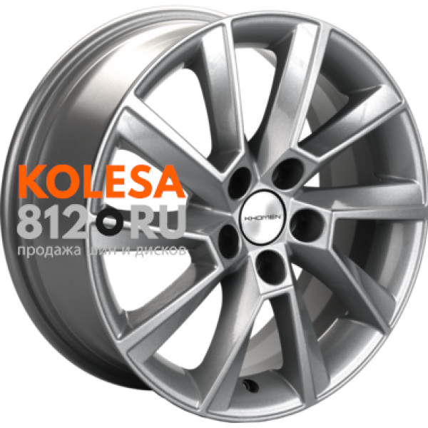 Khomen Wheels KHW1507 6 R15 PCD:5/100 ET:38 DIA:57.1 Gray