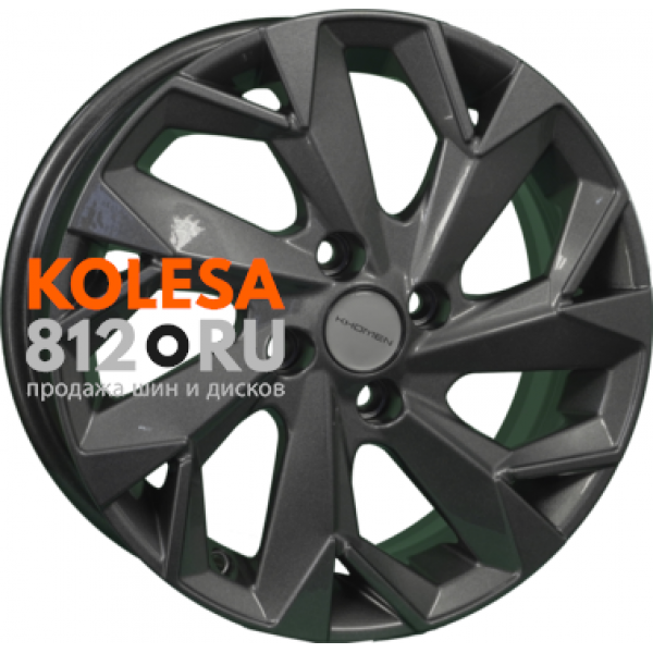 Khomen Wheels KHW1508 6 R15 PCD:4/98 ET:35 DIA:58.6 Gray