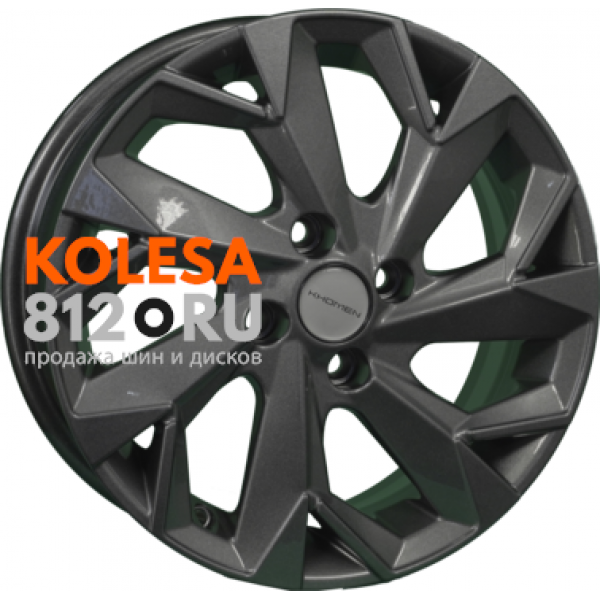 Khomen Wheels KHW1508 6 R15 PCD:4/100 ET:50 DIA:60.1 Gray