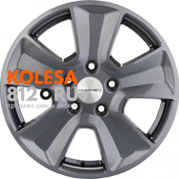 Khomen Wheels KHW1601 6.5 R16 PCD:5/114.3 ET:50 DIA:66.1 Gray