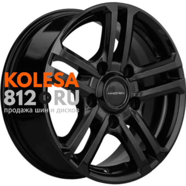 Khomen Wheels KHW1602 6.5 R16 PCD:5/139.7 ET:35 DIA:98.5 black