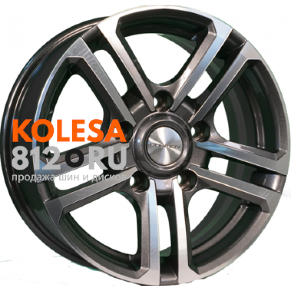 Khomen Wheels KHW1602 6.5 R16 PCD:5/139.7 ET:35 DIA:98.5 Gray-FP