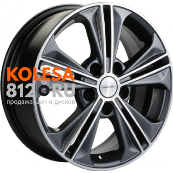 Khomen Wheels KHW1603 6 R16 PCD:5/114.3 ET:43 DIA:67.1 Gray-FP