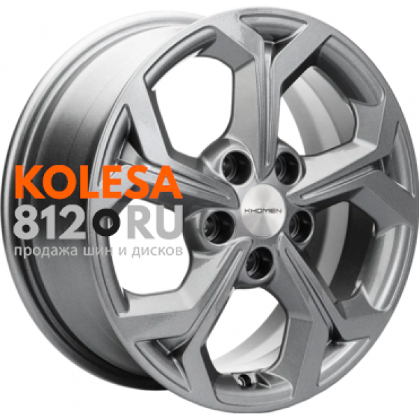 Khomen Wheels KHW1606 6.5 R16 PCD:5/114.3 ET:43 DIA:67.1 Gray