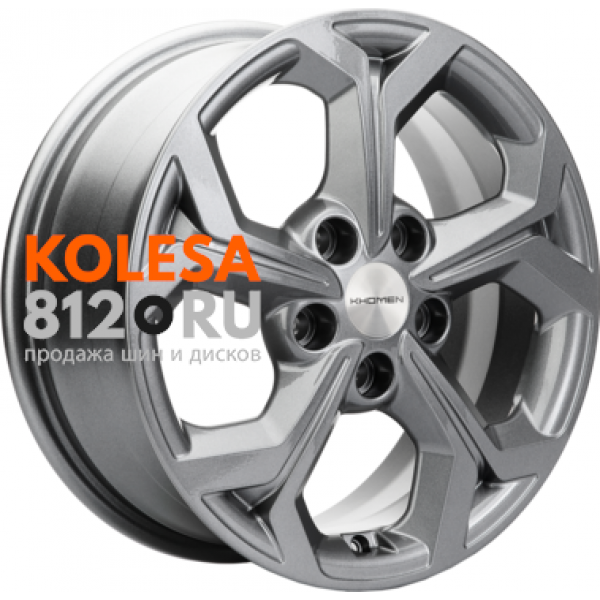 Khomen Wheels KHW1606 6.5 R16 PCD:5/114.3 ET:50 DIA:66.1 Gray
