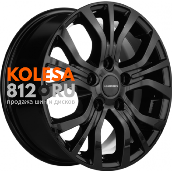 Khomen Wheels KHW1608 6.5 R16 PCD:5/110 ET:43 DIA:65.1 black