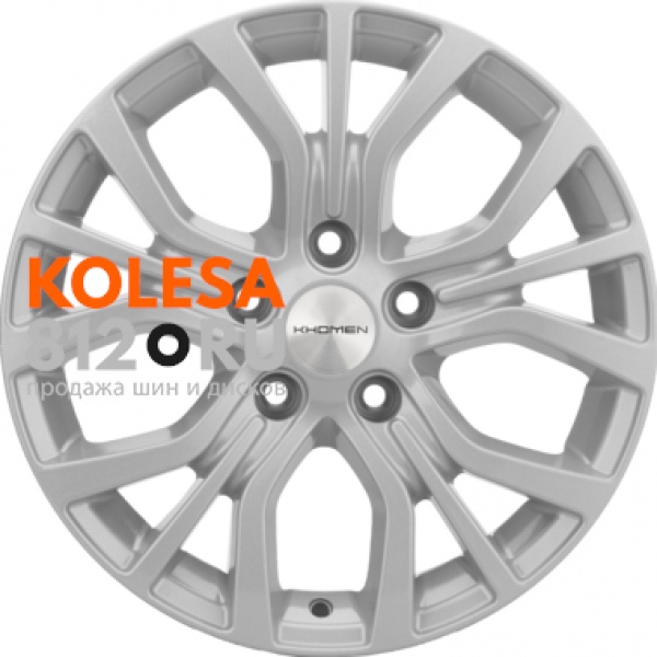 Khomen Wheels KHW1608 6.5 R16 PCD:5/112 ET:40 DIA:66.6 F-Silver