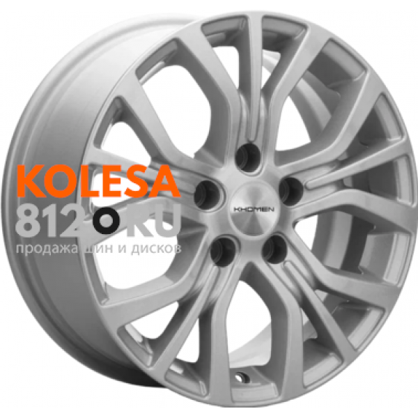 Khomen Wheels KHW1608 6.5 R16 PCD:5/114.3 ET:38 DIA:60.1 F-Silver